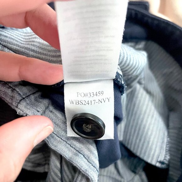 Faherty Coastline Stretch Chino Navy Blue Size 4 WB52417-NVY - Picture 7 of 7